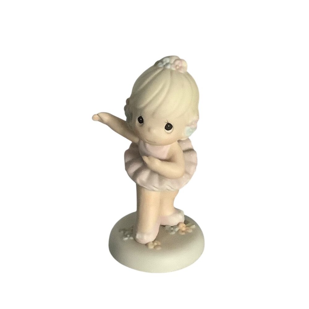 Precious Moments Bless Your Little Tutu Figurine 1997 Enesco Ballerina Girl 3.75